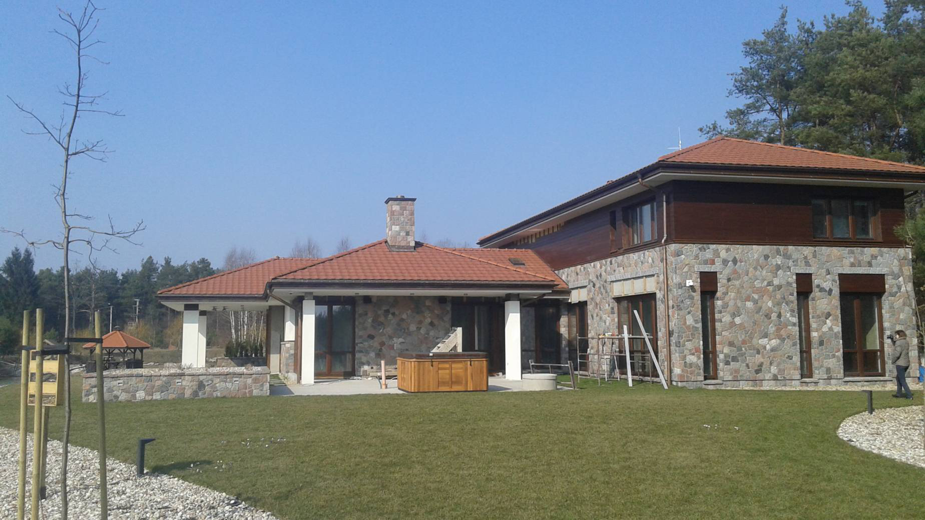 Willa I — architektura i wnętrza — domy